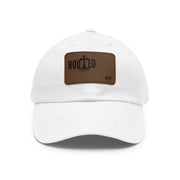 Rooted Leather Patch Hat